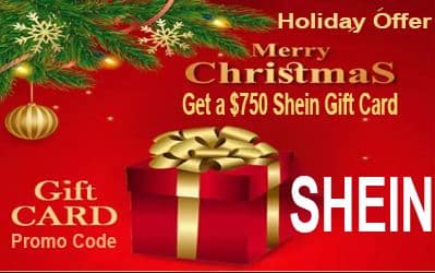 shein gift card promo code