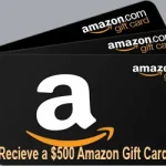 Receive a $500 Amazon Gift Card Balance