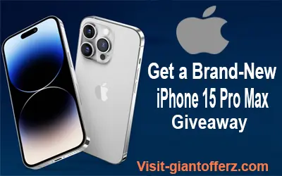 iPhone 15 pro max giveaway
