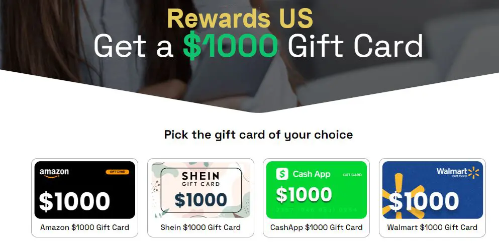 Get a $1000 Gift Voucher