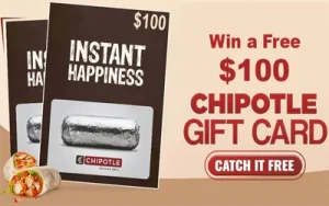 Chipotle Gift Card Giveaway