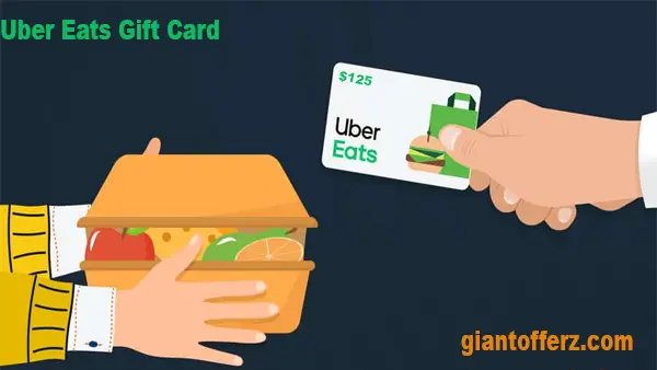 Redeem a $125 UberEats Gift Card