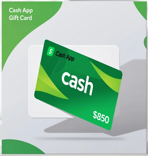 $850 Cash App Gift Card