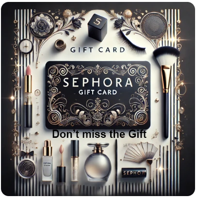 sephora gift card offer