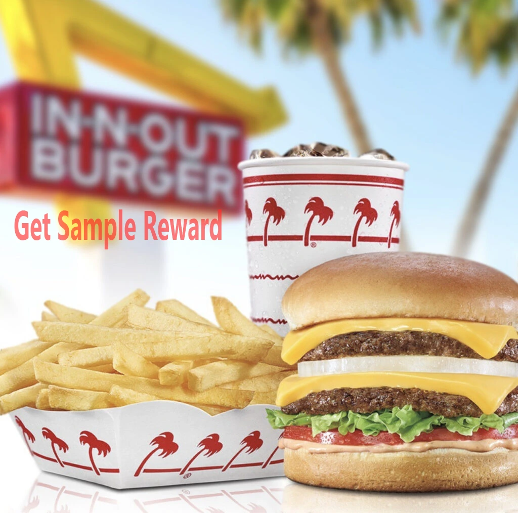 In-N-Out Burger Sample Rewards