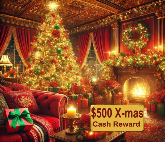 Grab a $500 Christmas Cash Prize