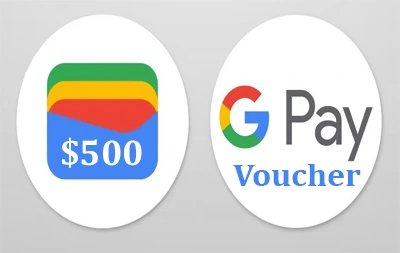 Get a 500 Google pay voucher