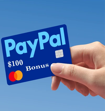 Claim a $100 PayPal Credit Card Bonus