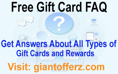 Free Gift Card Offers FAQ