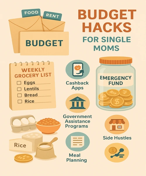 Budget Hacks for Single Moms