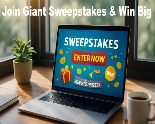 Join Giant Sweepstakes in 2025 – Win Big with Legit Reward Opportunities