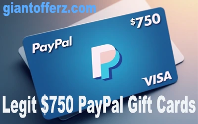 Legit PayPal Gift Cards
