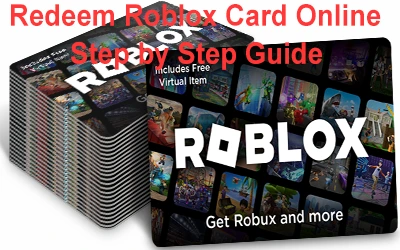 Roblox Redeem Card