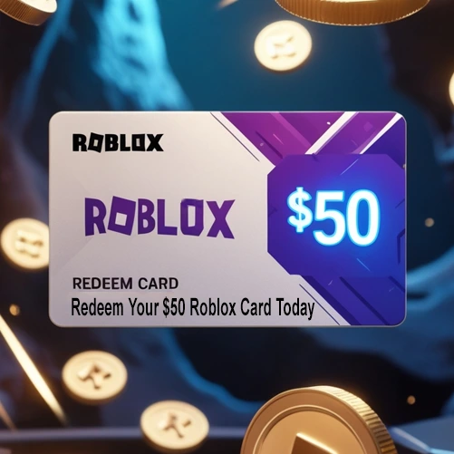 $50 Roblox Redeem Card