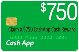CashApp Cash Card Reward