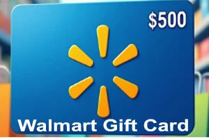Walmart gift card