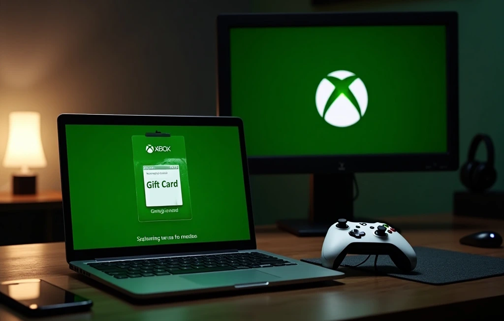 Redeem Digital Xbox gift card